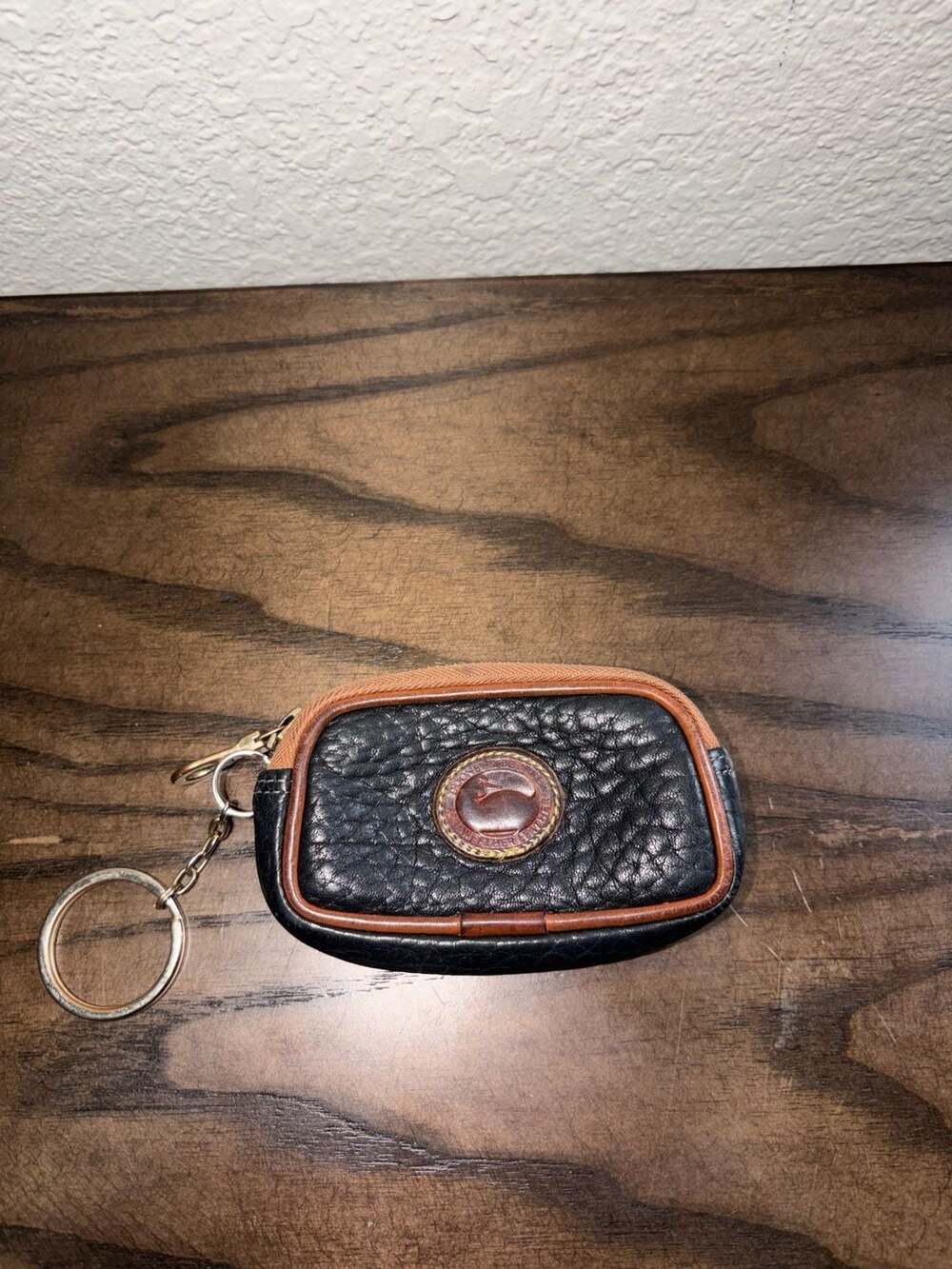 Vintage Dooney & Bourke All-Weather Leather Key Pouch